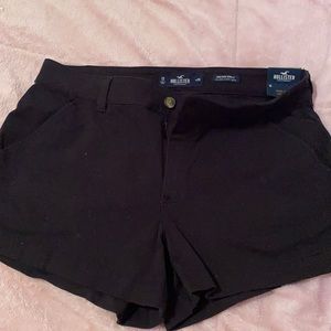Hollister black jeans shorts! Trendy!